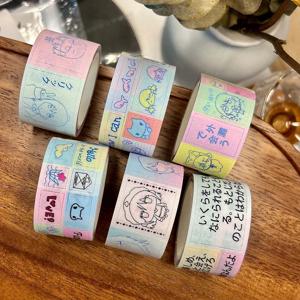 Kawaii Shiny PET 캐릭터 Washi 테이프 데코 스티커 Scrapbooking 마스킹 테이프 예술 Diy Crafts Journal Planner