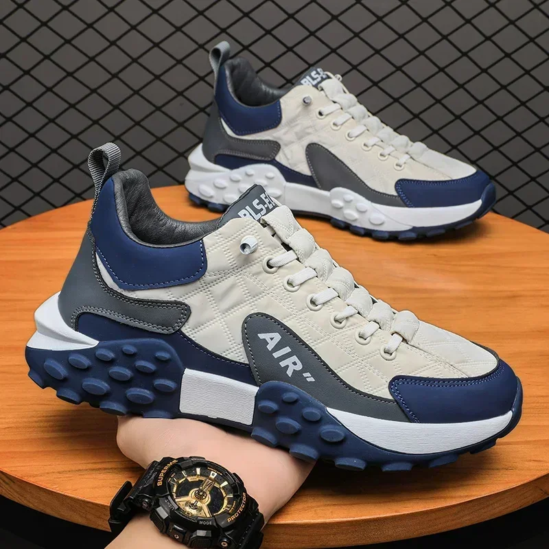남성 신발 플랫폼 남성 운동화 2024 남성용 새로운 Vulcanized 신발 캐주얼 운동화 대형 45 46 Hot Sapatos Masculinos