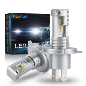 1/2X 16000LM LED H4 9003 LED Canbus 헤드 라이트 전구 CSP 팬리스 자동차 오토바이 자동 Lupuauto 용 높고 낮은 빔