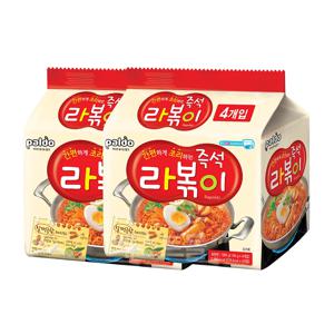팔도 라볶이(145g X 4개입) 멀티팩 2개