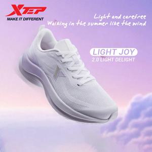 여성을위한 Xtep 운동화 2025 여름 편안한 경량 메쉬 리바운드 쿠션 통기성 스포츠 신발 875218110014