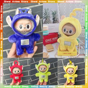Labubu 미니 인형 옷 Kawaii 17cm V1 V2 Labubu 코스프레 Teletubbies 의류 귀여운 10cm 아이돌 봉제 인형 액세서리 어린이 선물