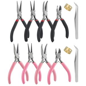 6 개/대 쥬얼리 펜치 도구 키트 DIY 쥬얼리에 대 한 오픈 반지와 바늘 체인 라운드 코 펜 치 핀셋 수리 도구 만들기