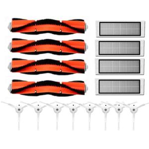 Xiaomi Mi 진공 첫 번째 1S 로봇 Roborock S50 S51 S55 S6 T60 T61 T65 부품 용 새 메인 브러시 세척 가능 hepa 필터 사이드 브러시 키트