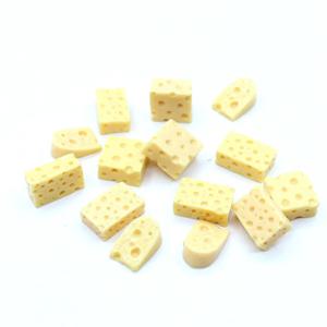 20 Pcs 미니 치즈 소형 인형 집 아침 식사 척 놀이 주방 작은 인형 음식 장난감 액세서리
