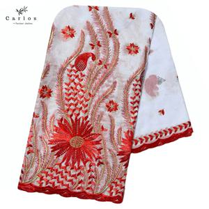 2024 새로운 이슬람 여성 터번 자수 부드러운 두바이 코튼 스카프 이슬람기도 인스턴트 Shawls 패션 헤드 스카프 Headwraps Sc-34