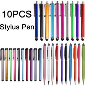 10pcs 유니버설 터치 스크린 스타일러스 펜 용량 성 스크린 펜 iPad 아이폰에 대 한 스마트 전화 연필 삼성/모든 전화 태블릿