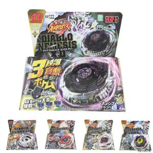 METAL FUSION 빠른 스피닝 탑 B122 Diabl0 Nemesis X:D 메탈 마스터스 퓨리 BB-122