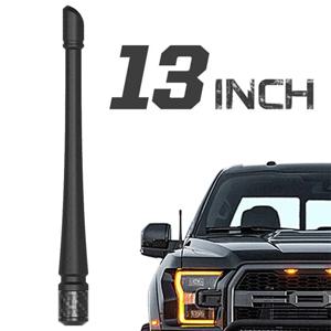 Dodge Ram 1500 Jeep Wrangler JK/JL Ford F150 Chevy Silverado Toyota Tundra 용 32CM 멀티 모델 범용 AM FM 라디오 안테나