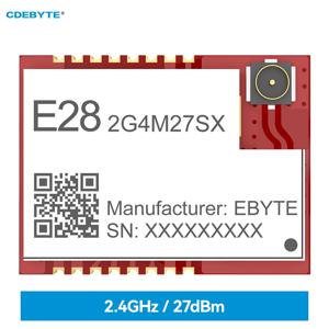Lora 확산 스펙트럼 PA+LAN 27dBm 2.4GHz SPI 무선 RF 모듈 8KM 장거리 E28-2G4M27SX 송신기 IPEX 구멍