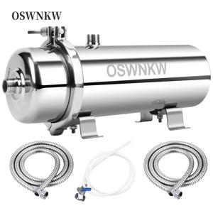 집 전체 정수기 0.01um PVDF 프리필터 1000L SUS304 정수기는 5년 동안 연속 세척 가능