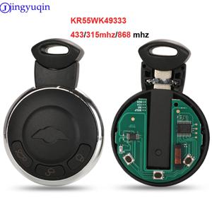 Jingyuqin 원격 자동차 키 868/315/433mhz BMW 미니 쿠퍼 S ONE D CLUBMAN COUNTRYMAN KR55WK49333