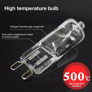 냉장고 오븐 팬용 뜨거운 40W G9 오븐 조명 고온 방지 110V/220V 할로겐 전구 램프