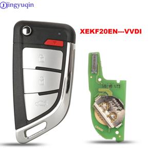 Xhorse jingyuqin XEKF20EN VVDI 키, VVDI 키 도구 용 슈퍼 원격 XT27 칩 포함 MINI Max 4 버튼