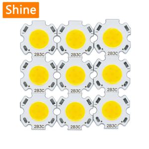고출력 LED COB 라이트 비즈, 따뜻한 자연 백색 LED 램프 비드, LED 전구 칩 스포트라이트, 다운라이트 다이오드 램프, 10 개, 3W, 5W, 7W, 10W