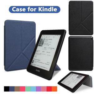 Kindle Paperwhite Oasis 용 접이식 스탠드 케이스 2022 2019 2018 2 3 4 5 7 8 9 10th 11th Generation 6 6.8 인치 파우치 커버 Funda