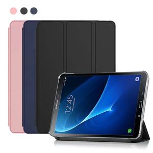 삼성 갤럭시 탭 A A6 10.1 ''(2016) T580 Funda PU 가죽 스마트 커버 SM-T580 SM-T585 Folio Capa 용 태블릿 케이스 뒤집기