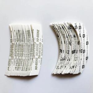 36pcs 워커 없음 샤인 헤어 시스템 테이프 Toupee 가발 헤어 조각에 대 한 흰색 양면 접착 테이프