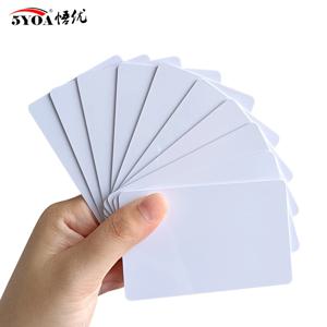 10PCS 재기록 가능한 RFID 13.56MHz CUID UID 빈 카드 복제 카드 복사 가능 변경 가능 스마트 IC S50 카드 복사기 흰색 카드