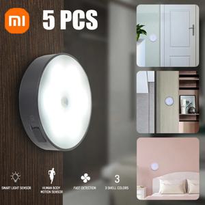 PIR 모션 센서와 Xiaomi 밤 빛 LED 침실 룸 장식에 대 한 충전식 USB 부엌 캐비닛 밤 램프