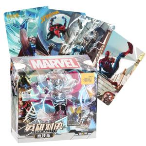 KAYOU 120/180Pcs 마블 카드 어벤저 스 세트 SSR CR 희귀 카드 스파이더 맨 아이언 맨 경쟁 에디션 Collectible Toy