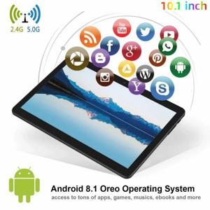 10.1인치 V9 안드로이드 8.1 태블릿 1GB RAM 32GB ROM MT8167 CPU 쿼드 코어 듀얼 카메라 1280 x 800 IPS 5000mAh 태블릿 PC