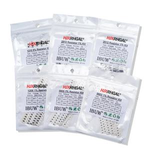 4000PCS 0402 SMD 저항기 키트 모듬 키트 10ohm-1M ohm 5% 80valuesX 50PCS=4000PCS 샘플 키트 0805 0603 1206 2512 1210