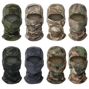 전술 위장 Balaclava 풀 페이스 먼지 마스크 Wargame CP 군사 모자 사냥 사이클링 육군 Multicam Bandana Neck Gaiter
