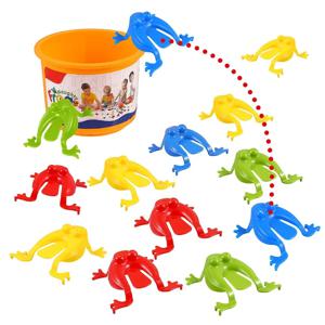 50PCS 점프 개구리 바운스 개구리 어린이를위한 부모-자식 장난감 참신 모듬 스트레스 릴리프 장난감 어린이 생일 파티 선물