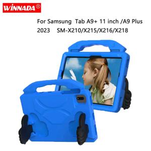 삼성 갤럭시 탭 A9 + 용 케이스 11 인치 SM-X210 SM-X215 SM-X216 EVA 키즈 커버 탭 A9 PLUS 2023 11 