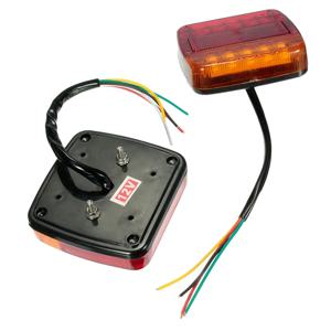 1pc 20LED 12V 방수 내구성 자동차 트럭 LED 후면 테일 라이트 경고등 트레일러 캐러밴에 대 한 후면 램프
