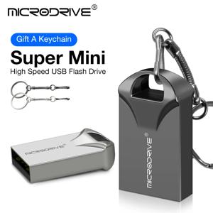 미니 USB 플래시 드라이브 펜 드라이브 USB 2.0 Pendrive 64GB 32GB 16G 8G 4G 플래시 메모리 스틱 키 링 128GB U 디스크 크리 에이 티브 선물