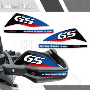 R1250GS ADV R 1200GS 어드벤처 XR F850/750/650GS 40 년 트리플 블랙 방수 용 오토바이 핸드 가드 스티커 데칼