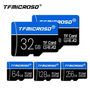 TFMicroSD 메모리 카드 64GB 128GB 256GB U3 C10 미니 SD/TF 카드 32GB U1 휴대폰용 Nintendo 스위치 게임 카메라 4K TV
