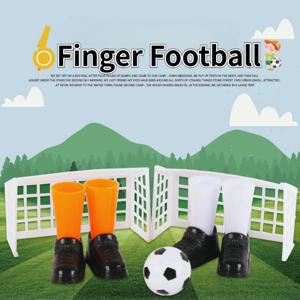 두 개의 목표가있는 손가락 축구 게임 세트 재미 있은 가족 파티 손가락 축구 경기 장난감 팬 클럽 파티 선물 키즈 테이블 게임