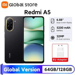 글로벌 버전 Xiaomi Redmi A5 스마트폰 UNISOC T7250 CPU 6.88