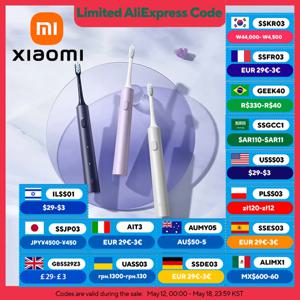 XIAOMI MIJIA T302 전기 음파 칫솔 USB 충전 성인용 충전식 방수 전자 미백 치아 칫솔