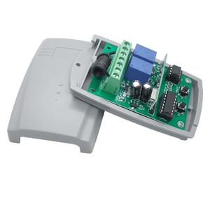 2CH 수신기 도어 범용 수신기 원격 제어, NOVOFERM DITEC MHOUSE AT-4, DITEC 433MHz MOTORLINE, 고정 롤 코드