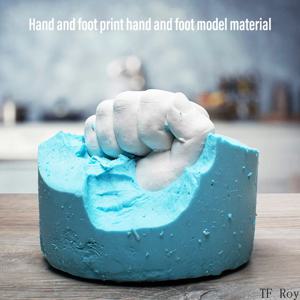 DIY 아기 석고 금형 아기 기념품 손 주조 키트 커플 웨딩 액세서리 홈 장식 선물에 대 한 3D 손 발 인쇄 금형