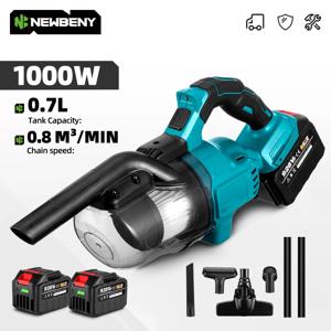 NEWBENY 전기 진공 청소기 무선 휴대용 효율적인 가정용 산업 건설 18V 배터리 용 청소 도구
