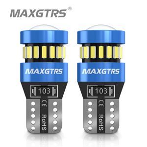 2PCS T10 W5W LED 전구 빨간색 Canbus 194 168 LED 통관 노란색 빛 자동차 인테리어 독서 문 트렁크 번호판 램프 6500K