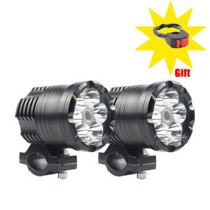 NLpearl 60W 오토바이 LED 헤드 라이트 스포트라이트 범용 모토 스포트라이트 추가 LED 보조 Faro LED 모토 조립 램프