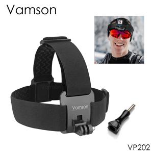Gopro Hero 용 Vamson 헤드 스트랩 11 10 9 8 7 액세서리 Gopro Hero 용 헤드 벨트 스트랩 마운트 조절 가능 7 6 5 4 SJCAM VP202 용