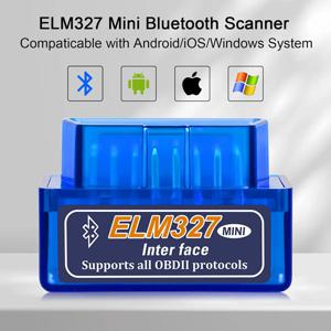 ELM327 V2.1 obd2 스캐너 자동차 진단 체크 엔진 스캔 도구 코드 리더 자동차 오류 감지기