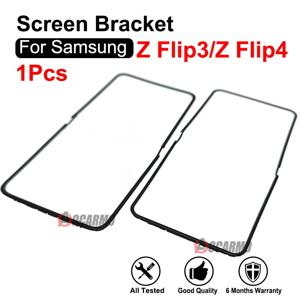 삼성 갤럭시 Z 플립 5 폴드 3 4 5 6 Flip6 Z Flip4 전면 스크린 스탠드 중간 베젤 프레임 LCD 디스플레이 브래킷 플라스틱 Hoder