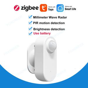Zigbee 인간 존재 감지기, 휘도/거리 감지, 스마트 PIR 모션 센서 지원 Zigbee 2mqtt 홈 어시스턴트