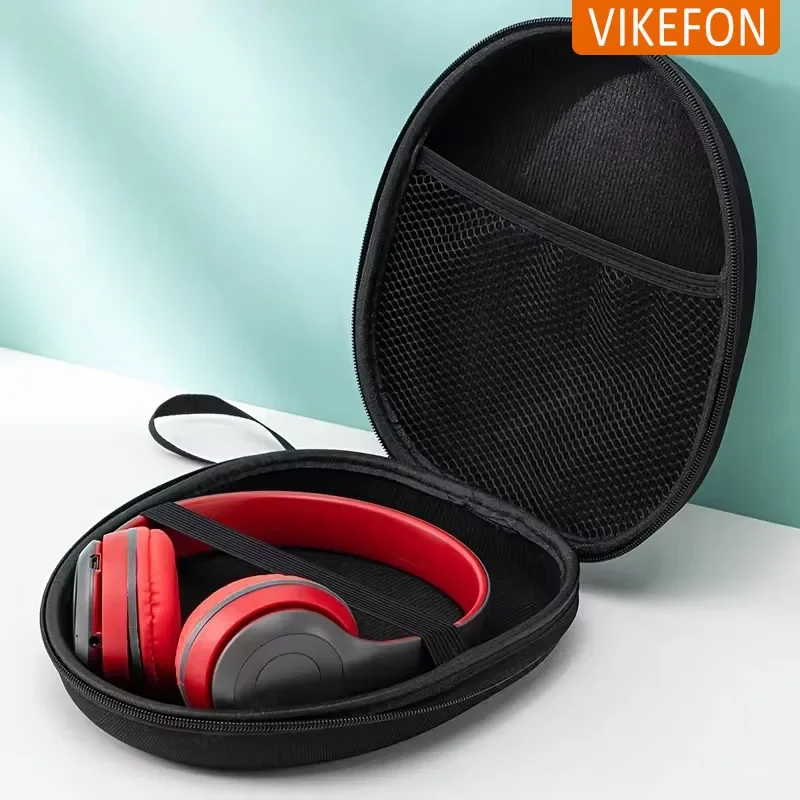 휴대용 헤드폰에는 Apple AirpodsMax iKF Sony 헤드셋용 샌드위치 카드 케이스가 포함된 가정용 여행용 헤드폰 보관함이 포함되어 있습니다.