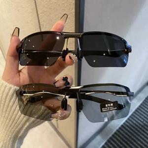 Photochromic 남자 선글라스 남자 운전 편광 된 태양 안경 남성 야외 스포츠 사이클링 야간 투시경 안경 UV400 고글