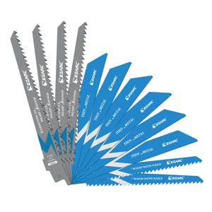 150mm 12PCS 왕복 톱 블레이드 세트 금속 및 목재 팔레트 절단을위한 바이메탈 철거 세이버 톱 블레이드 세트