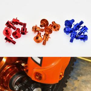 M6 * 12 KTM Husqvarna TC FC TE FE FE TX FX 125 150 250 300 350 450 500 701 먼지 핏 자전거 용 모토 크로스 프론트 포크 가드 볼트 나사